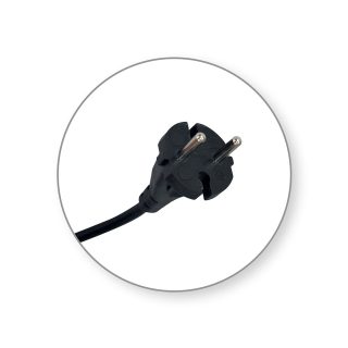 COMMEL priključni kabel 4m 10A crni 272-502