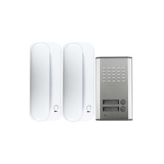 COMMEL audio portafon za 2 stana 1 melodija sivi 502-203