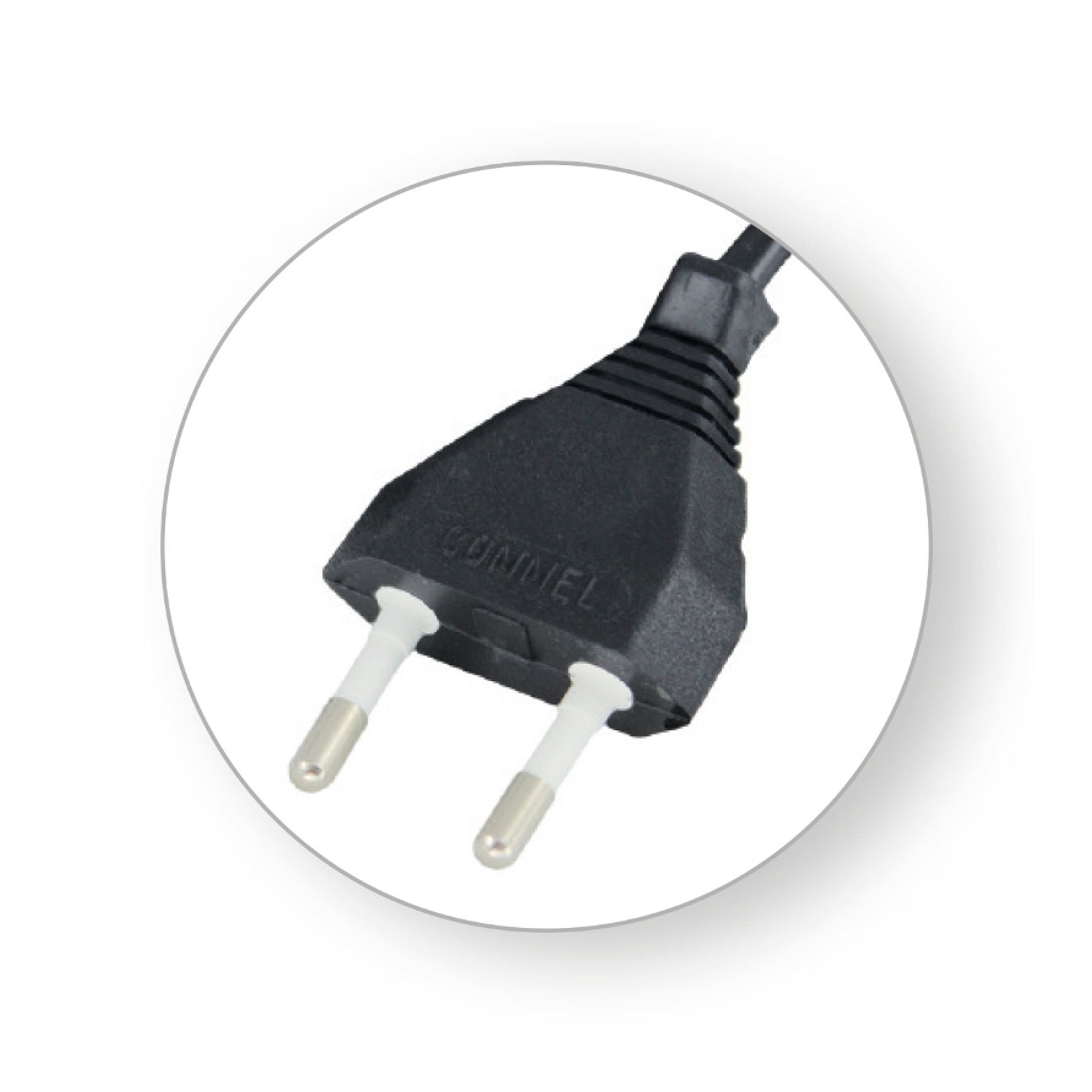 COMMEL priključni kabel 2m 2,5A crni 0115 - Slika 2