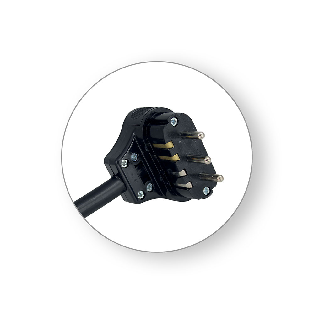 COMMEL priključni kabel 1,5m 16A 400V crni 0713 - Slika 2