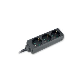COMMEL produžni kabel 1,4m 3x utičnica 16A crni 232-321