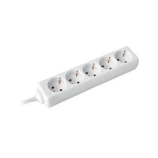 COMMEL produžni kabel 5m 5x utičnica 16A bijeli 232-503