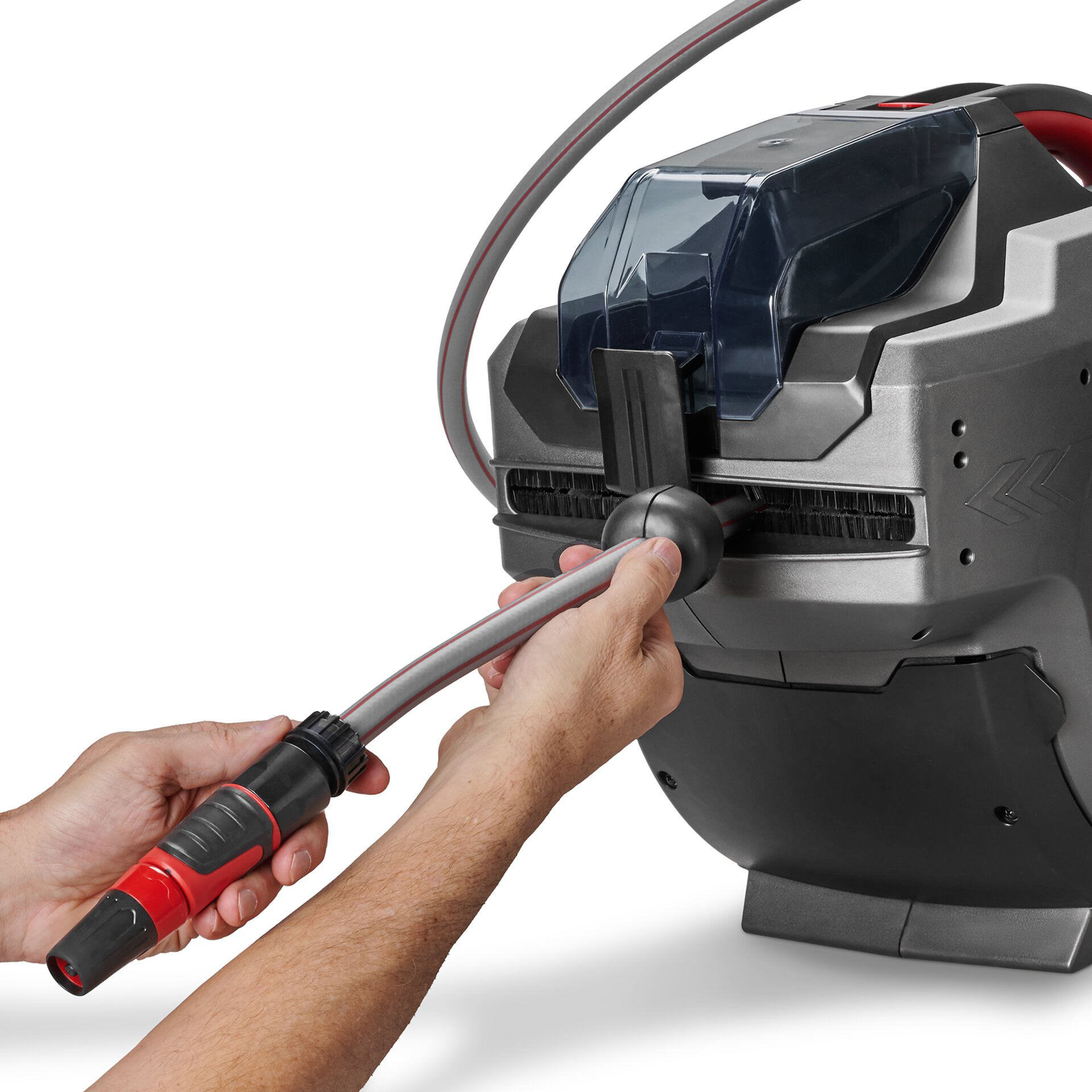 EINHELL aku zidni nosač za vrtno crijevo + crijevo 30m GP-HR 18/30 Li PXC 18V bez baterije - Slika 3