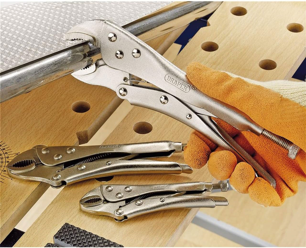 DRAPER set kliješta grip 140/190/220 mm 3 dj. 67825-DRP - Slika 3