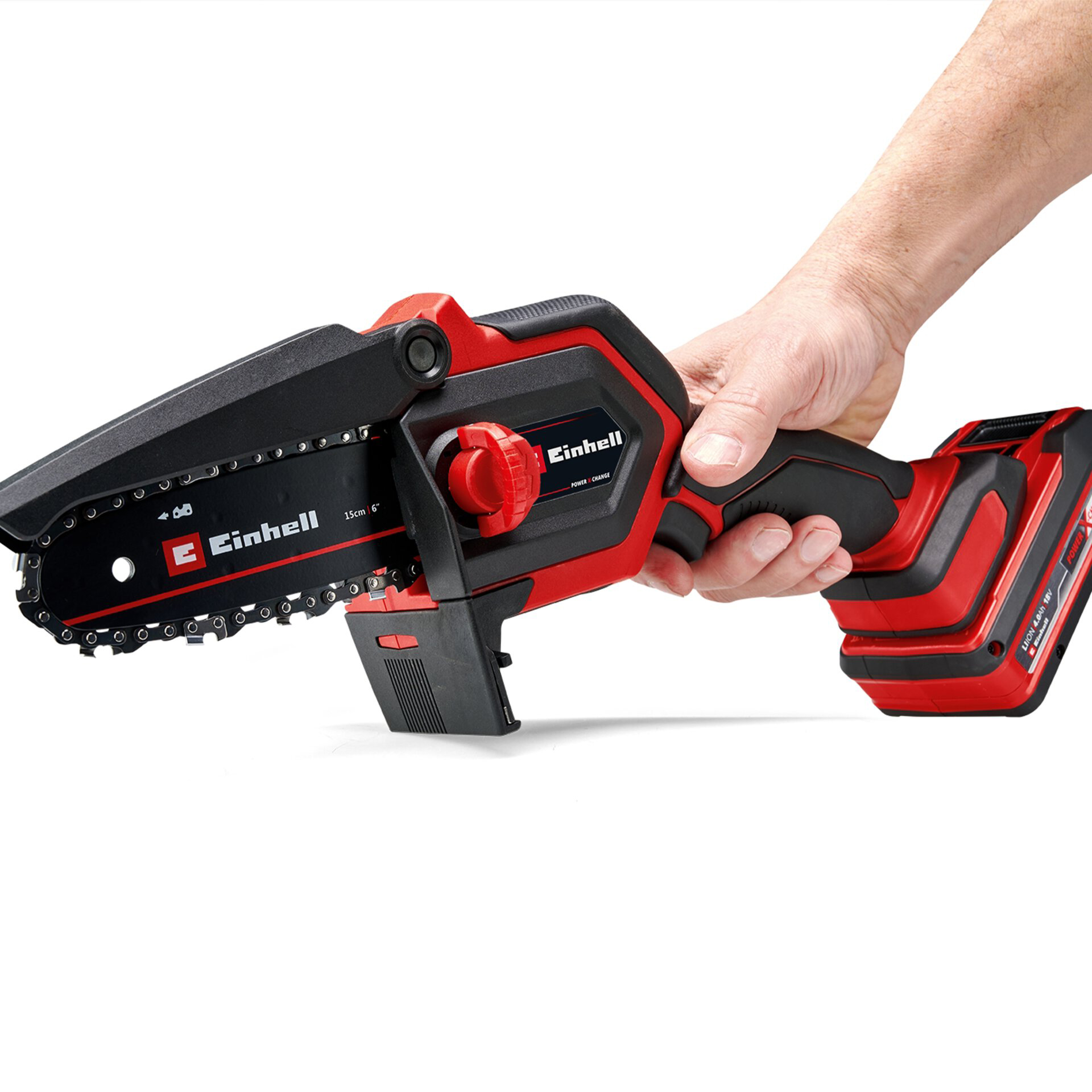EINHELL aku ručna pila za grane GE-PS 18/15 Li set PXC 18V 2,5Ah torba - Slika 4