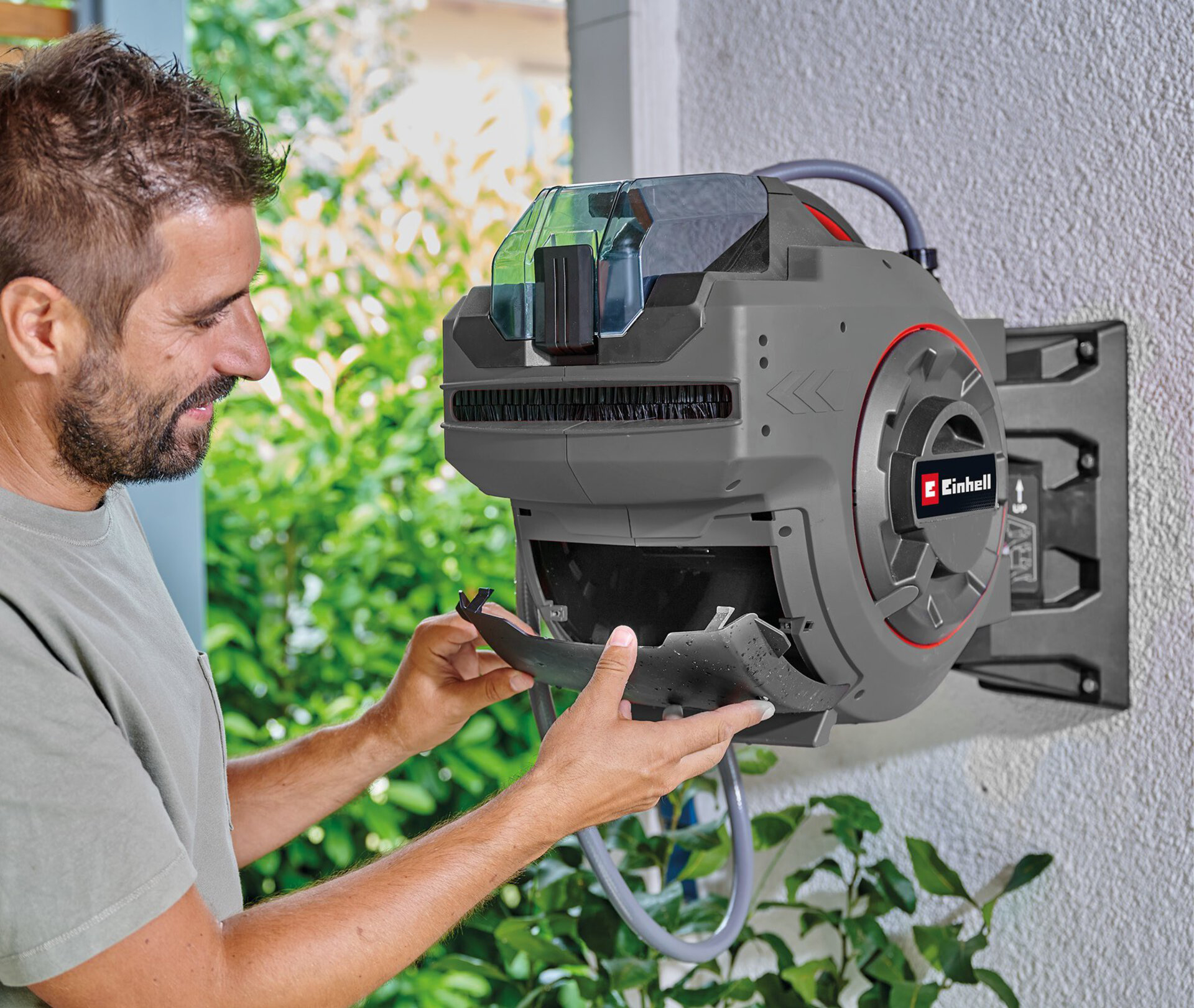 EINHELL aku zidni nosač za vrtno crijevo GP-HR 18/30 WH Li PXC 18V bez baterije - Slika 7