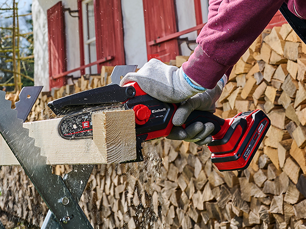 EINHELL aku ručna pila za grane GE-PS 18/15 Li set PXC 18V 2,5Ah torba - Slika 8