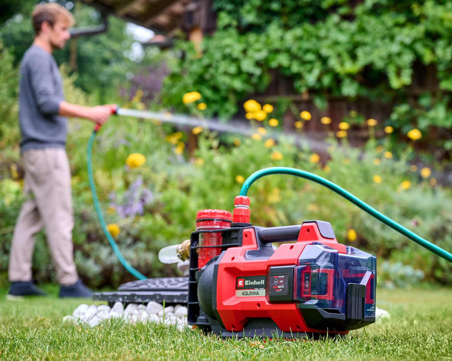EINHELL aku vrtna pumpa AQUINNA 18/30 F LED Automatic PXC 18V bez baterije - Slika 10