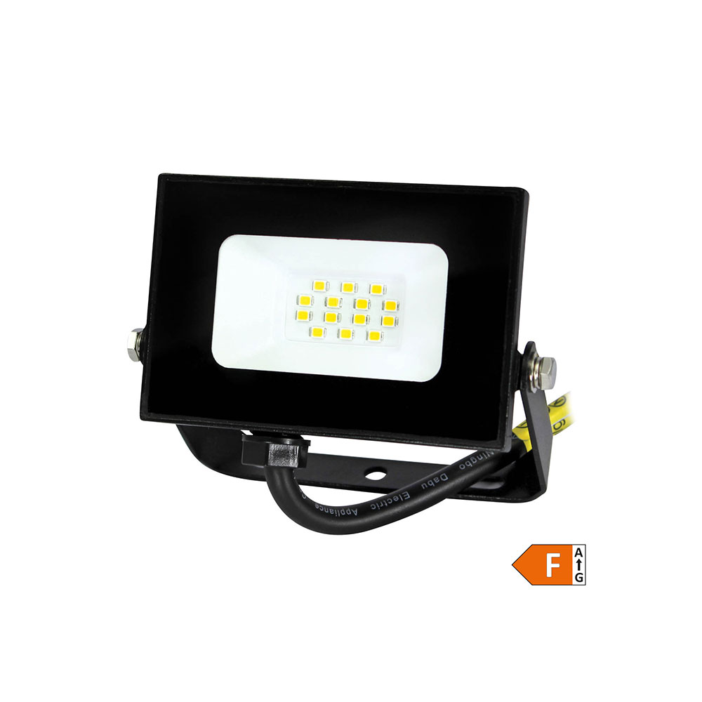 COMMEL LED reflektor 10W 6500K 800lm crni 306-301