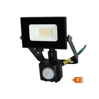 COMMEL LED reflektor 10W 4000K 800lm detektor pokreta crni 307-219