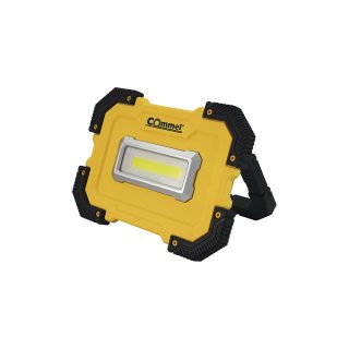 COMMEL aku LED reflektor 10W 6000K 1000lm žuti 308-312