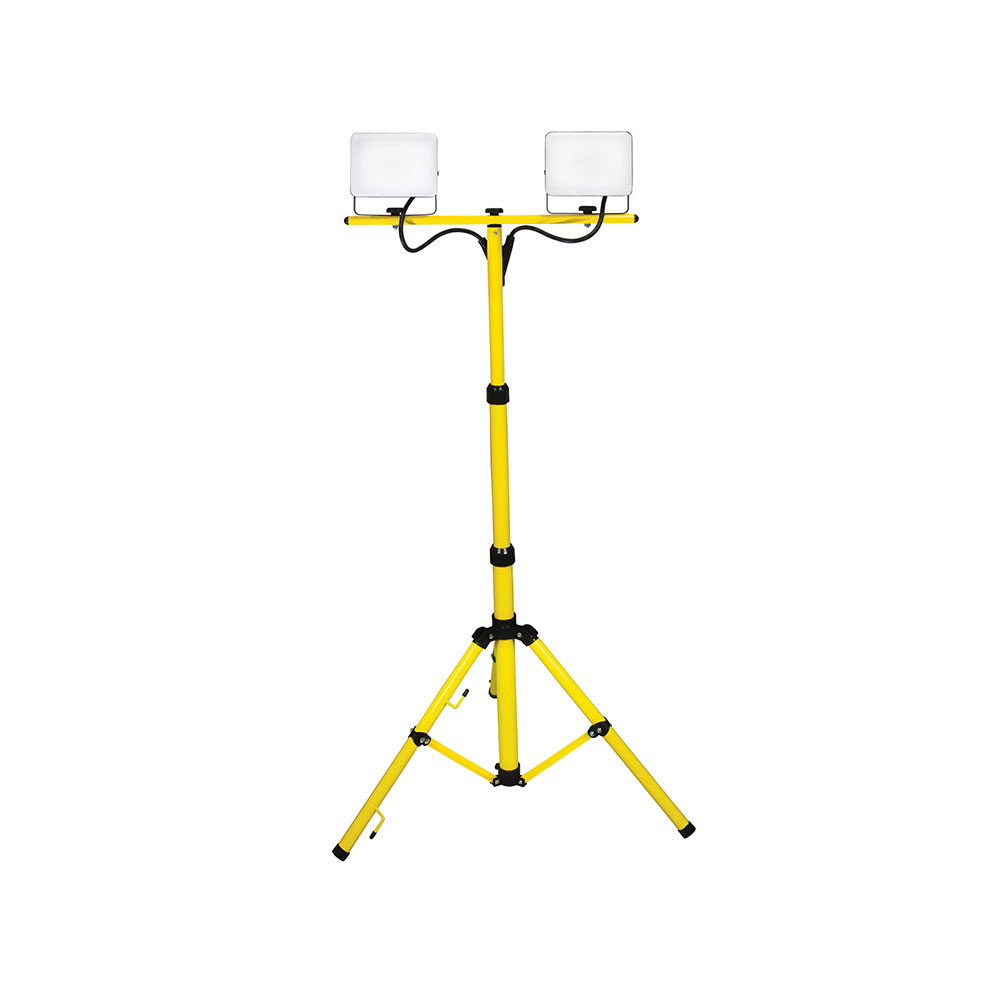 COMMEL LED reflektor na stalku 2x30W 6500K 2x3200lm crni 308-533