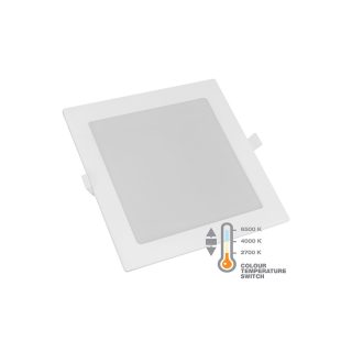 COMMEL LED panel 6W, 2700/4000/6500K, 525lm, sklopka, bijeli 337-404