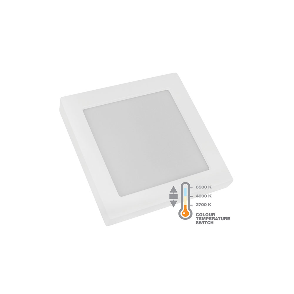 COMMEL LED panel 18W, 2700/4000/6500K, 1880lm, sklopka, bijeli 337-428