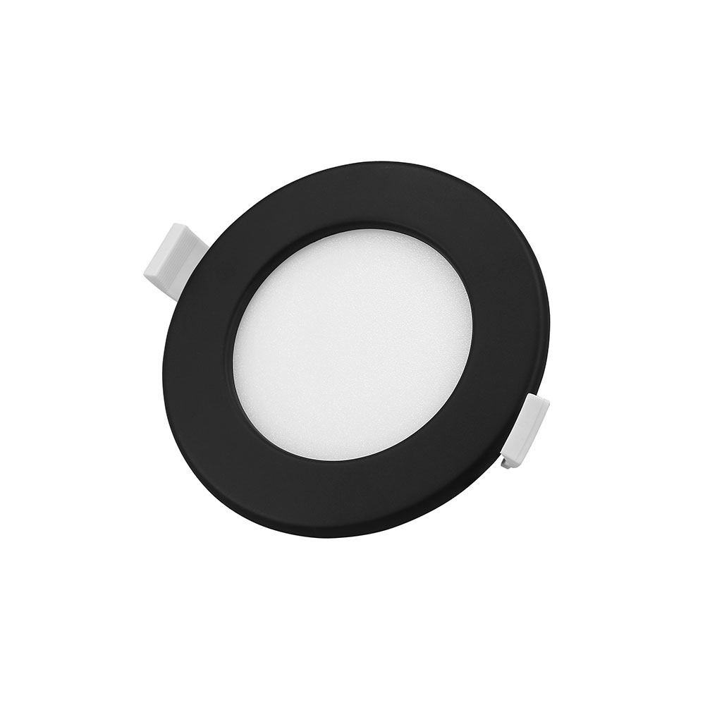 COMMEL LED panel 6W, 2700/4000/6500K, 525lm, sklopka, crni 337-704