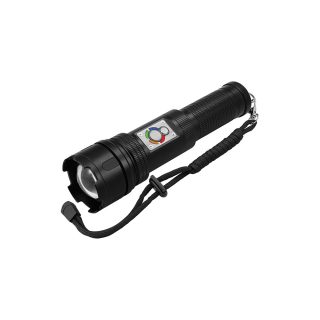 COMMEL LED ručna svjetiljka 10W + kamp lampa 5W 650lm crna 401-018