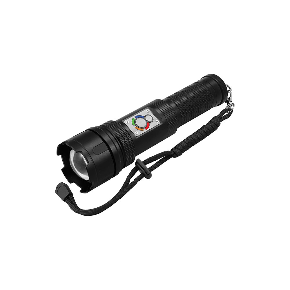 COMMEL LED ručna svjetiljka 10W + kamp lampa 5W 650lm crna 401-018