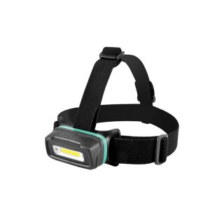 COMMEL LED svjetiljka punjiva naglavna 5W 300lm senzor crna 401-210