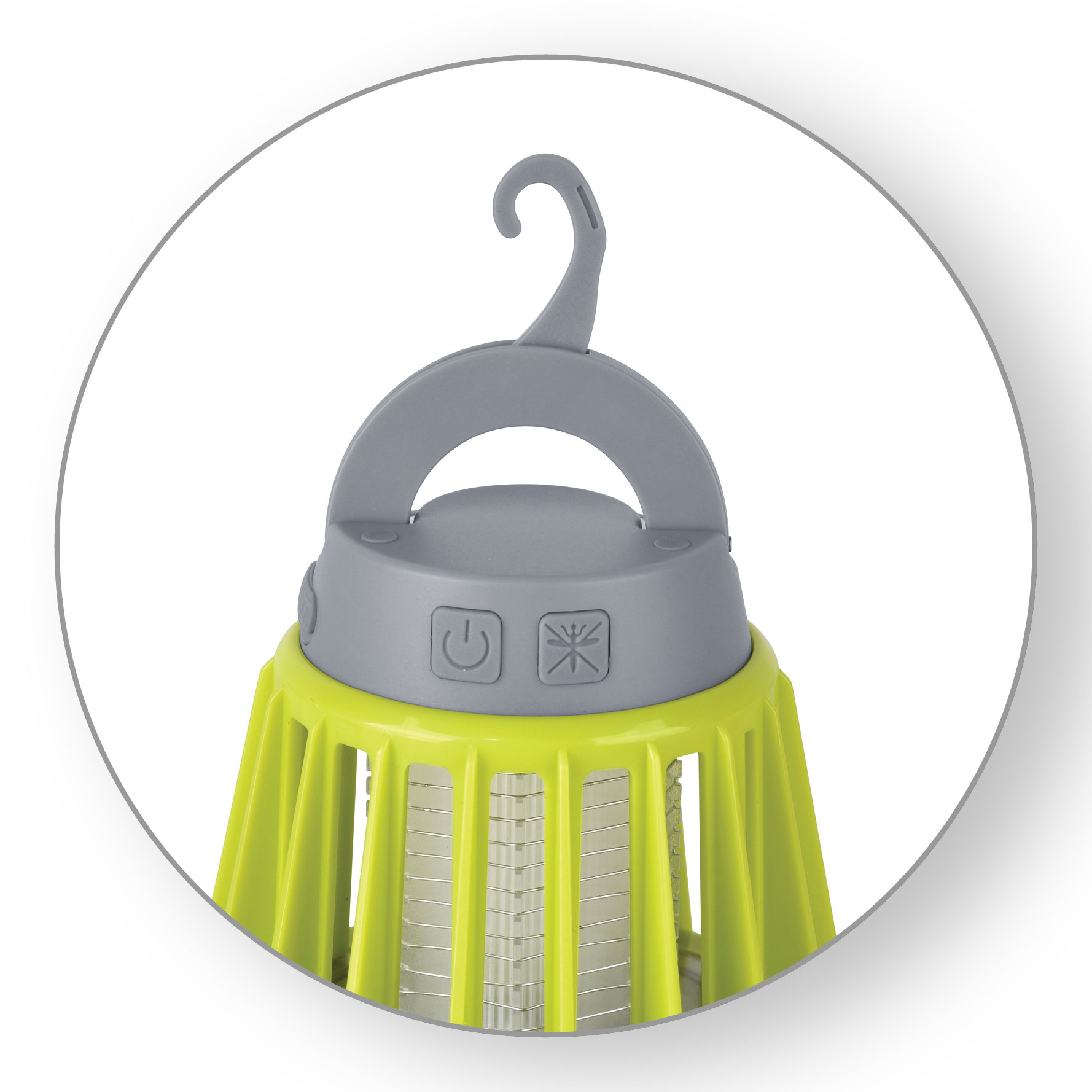 COMMEL LED prenosiva svjetiljka s mrežom za hvatanje komaraca 180lm zelena 401-711 - Slika 3