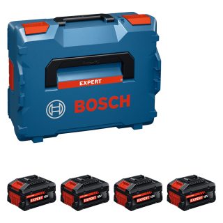 BOSCH aku set EXPERT 4xAku 18V 5,5Ah L-Boxx