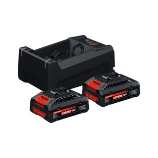 BOSCH aku set EXPERT 2xAku 18V 4,0Ah 1xGAL12V/18V-80