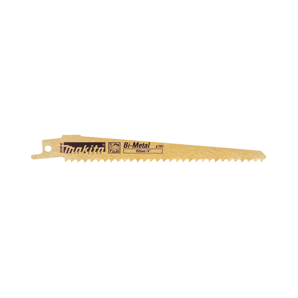 MAKITA list sabljaste pile drvo/metal 152 mm, 5 kom, B-05175