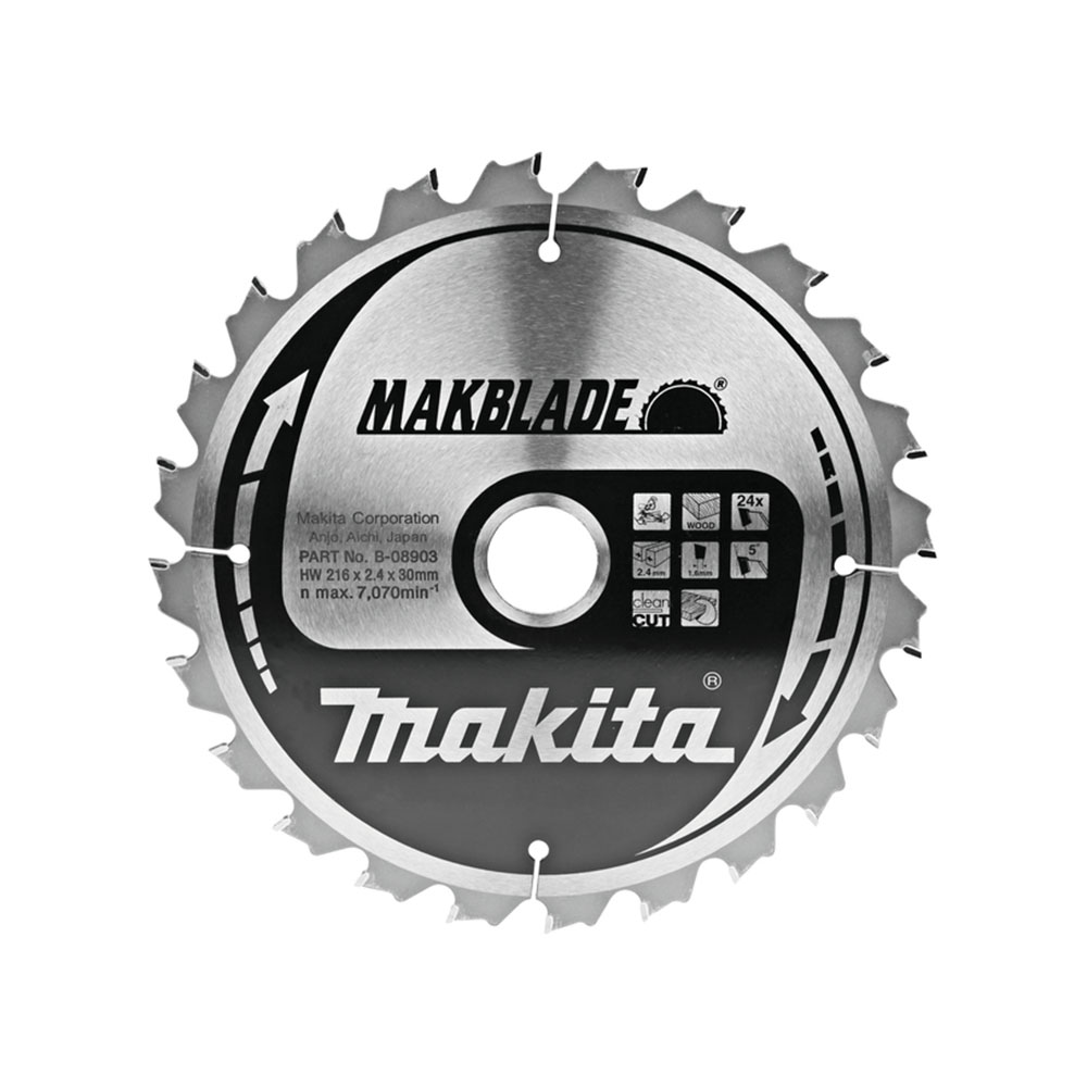 MAKITA list kružne pile drvo 250x30x2,4 mm, 42Z, MAKBlade B-08975