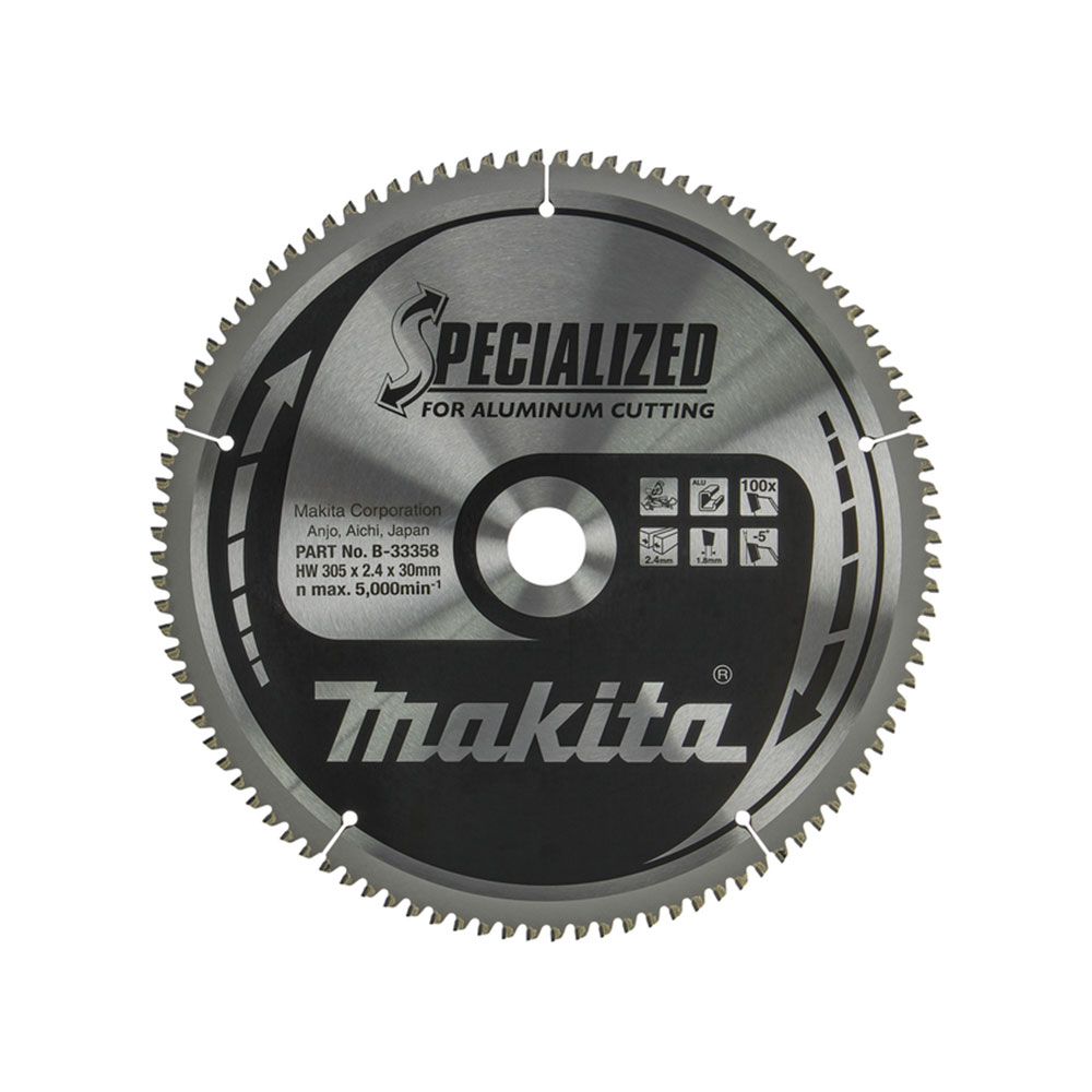 MAKITA list kružne pile za aluminij 305x30x2,4 mm, 100Z, Specialized B-33358