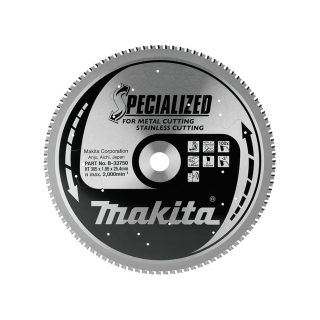 MAKITA list kružne pile za nehrđajući čelik 305x25,4x1,95 mm, 100Z, Specialized B-33750