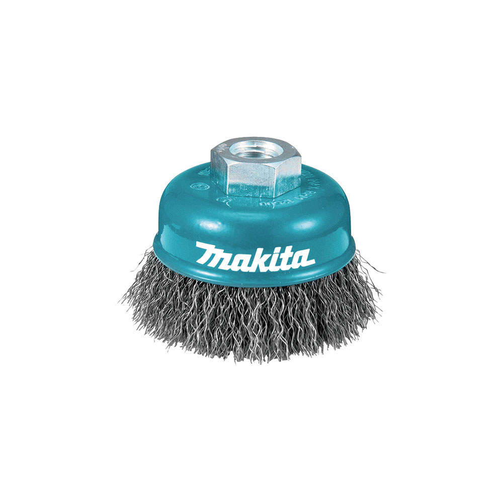 MAKITA lončasta četka valovita žica 60 mm M14 D-24072