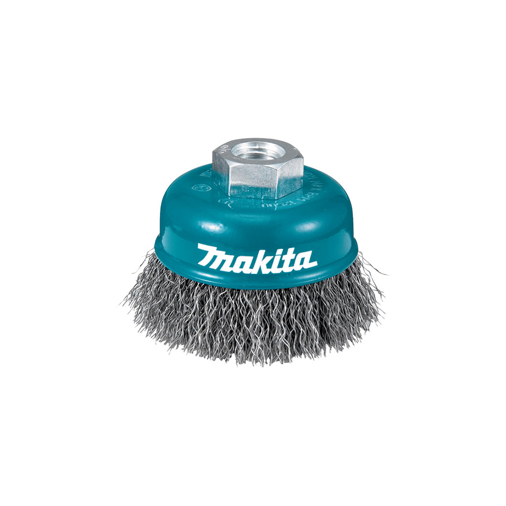 MAKITA lončasta četka valovita žica 75 mm M14 D-24094