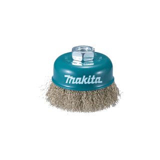 MAKITA lončasta četka valovita mjedena žica 75 mm M14 D-39768