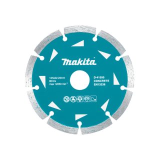 MAKITA dijamantna rezna ploča segmentirana 125x22,23 mm D-41595