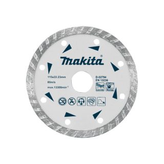 MAKITA dijamantna rezna ploča za beton/mramor 115x7x22,23 mm D-52794