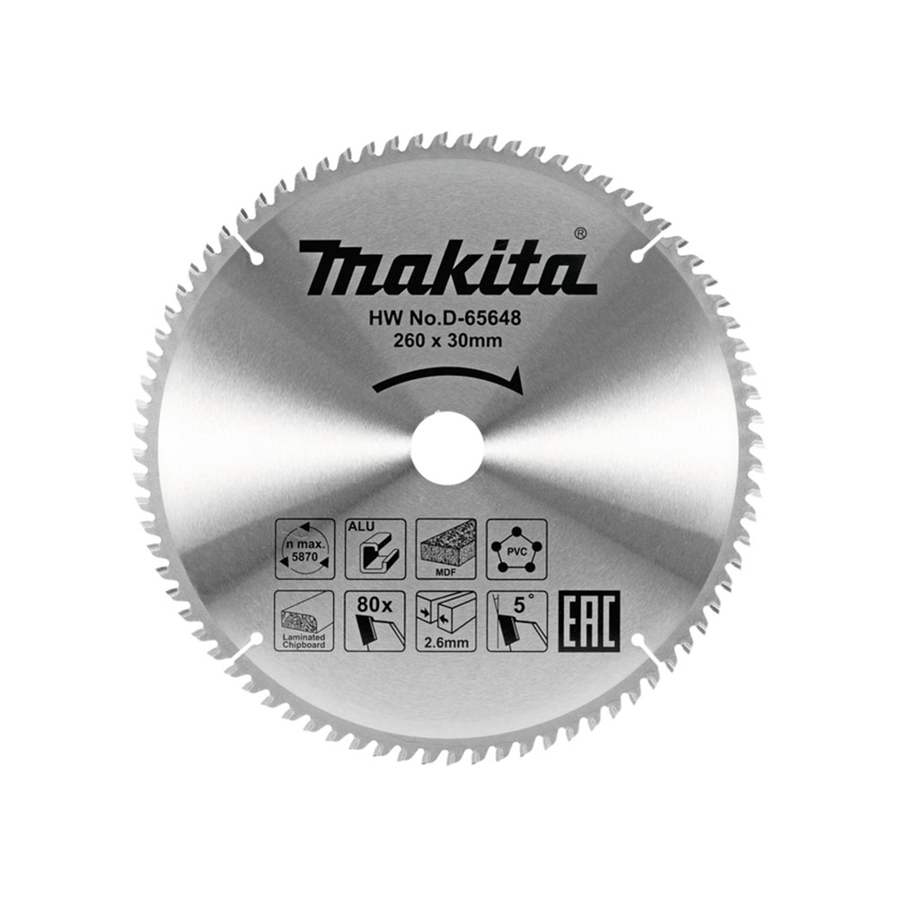 MAKITA list kružne pile 355x30 mm, 100Z, D-65707