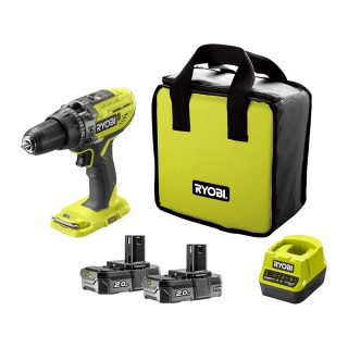 RYOBI aku udarna bušilica-odvijač R18PD3-220S 2xAku 18V 2,0Ah torba
