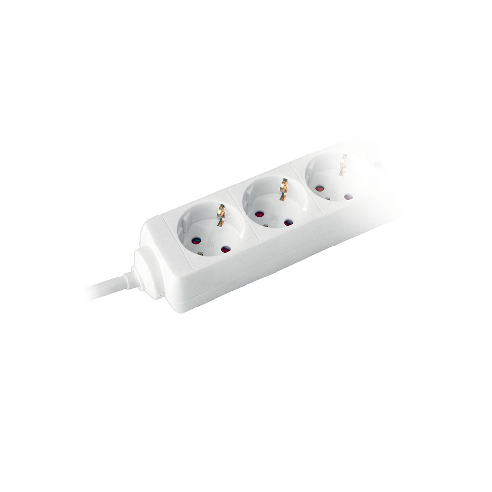 COMMEL produžni kabel 10m 3x utičnica 16A bijeli 0808X