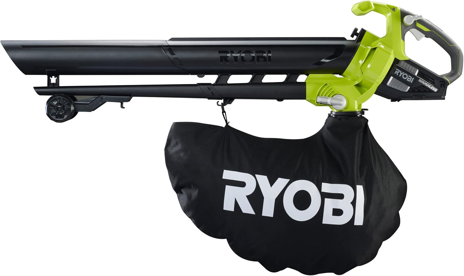RYOBI aku usisavač-puhač-drobilica za lišće OBV18 18V ONE+ bez baterije - Slika 2