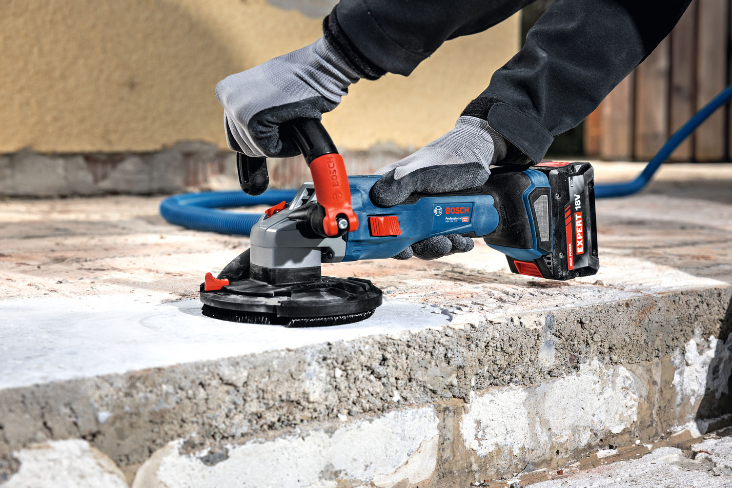 BOSCH aku brusilica za beton GBR 18V-15 S 18V bez baterije - Slika 3