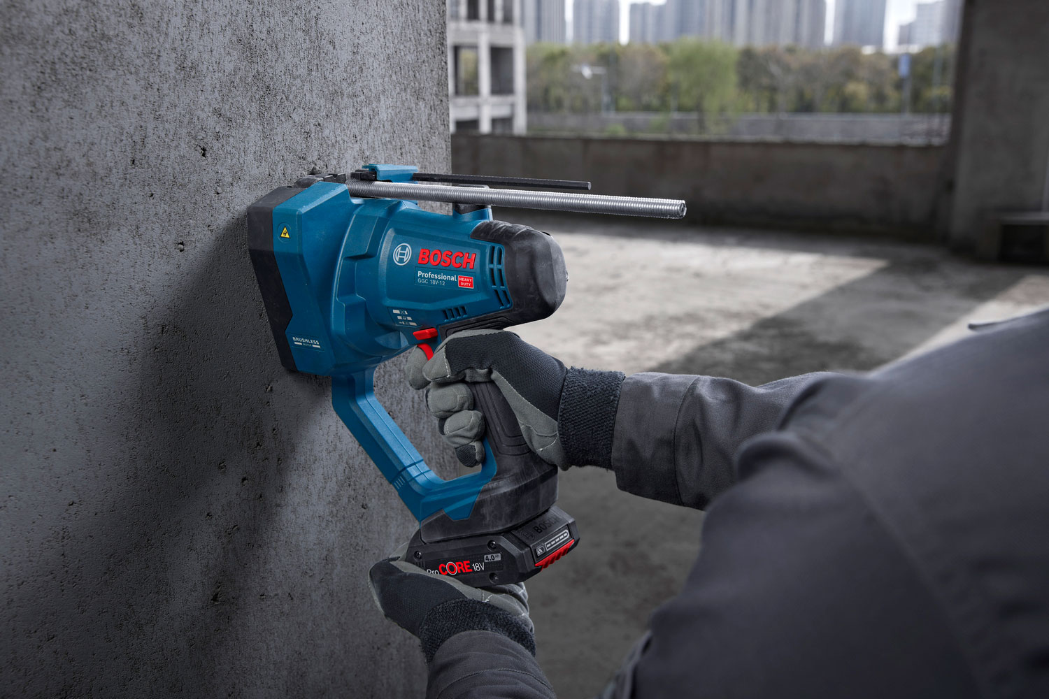 BOSCH aku rezač navojne šipke GGC 18V-12 18V bez baterije L-Boxx - Slika 3