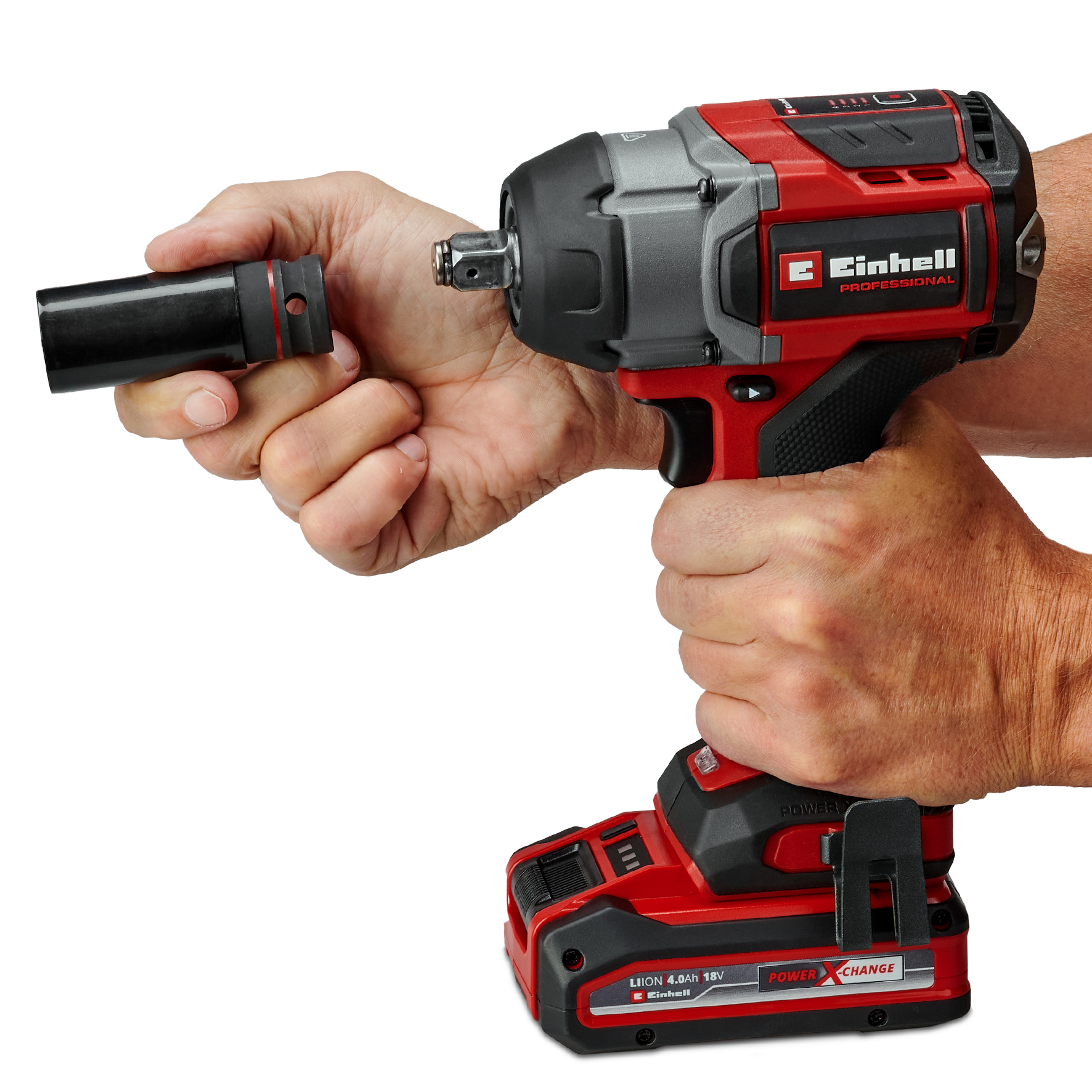 EINHELL PROFESSIONAL aku udarni odvijač TP-CW 18/750-C Li BL PXC 18V bez baterije - Slika 4