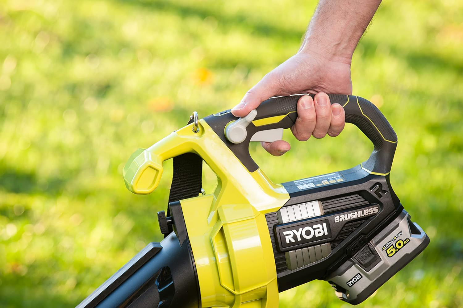 RYOBI aku usisavač-puhač-drobilica za lišće OBV18 18V ONE+ bez baterije - Slika 4