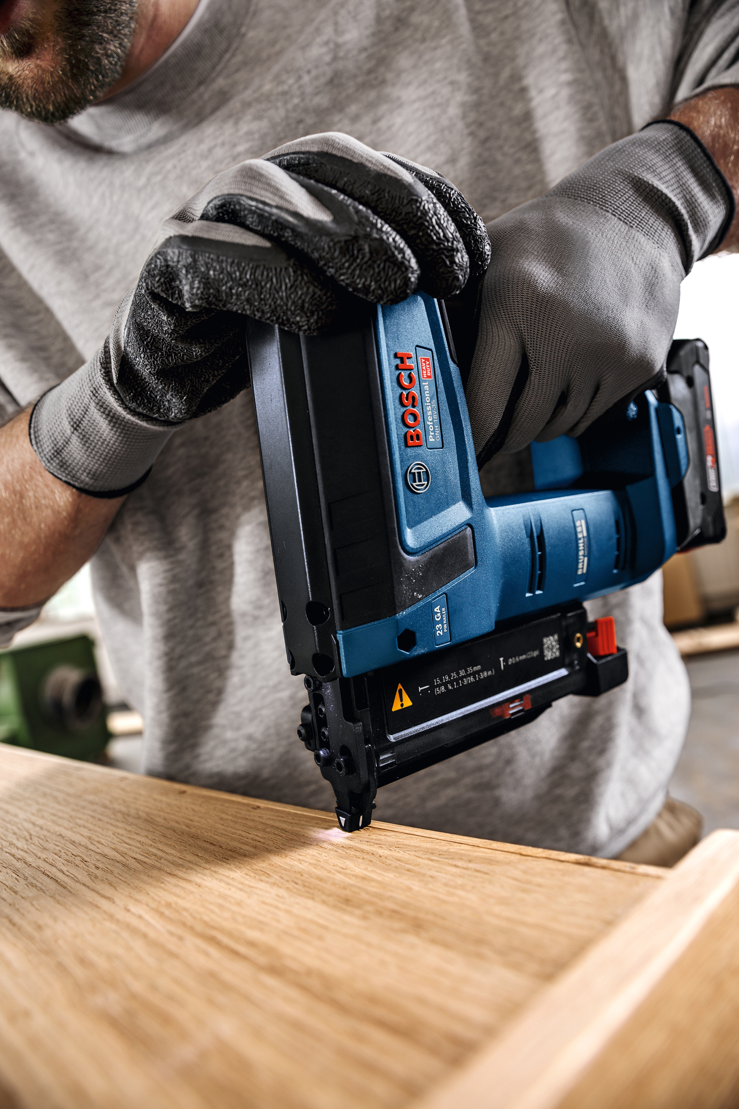 BOSCH aku pištolj za čavle GNH 18V-35 18V bez baterije L-Boxx - Slika 5