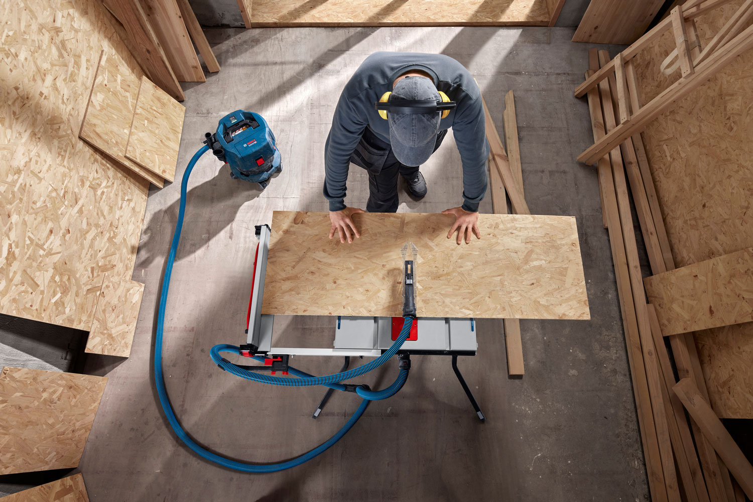 BOSCH aku stolna kružna pila GTS 18V-70 18V bez baterije - Slika 5