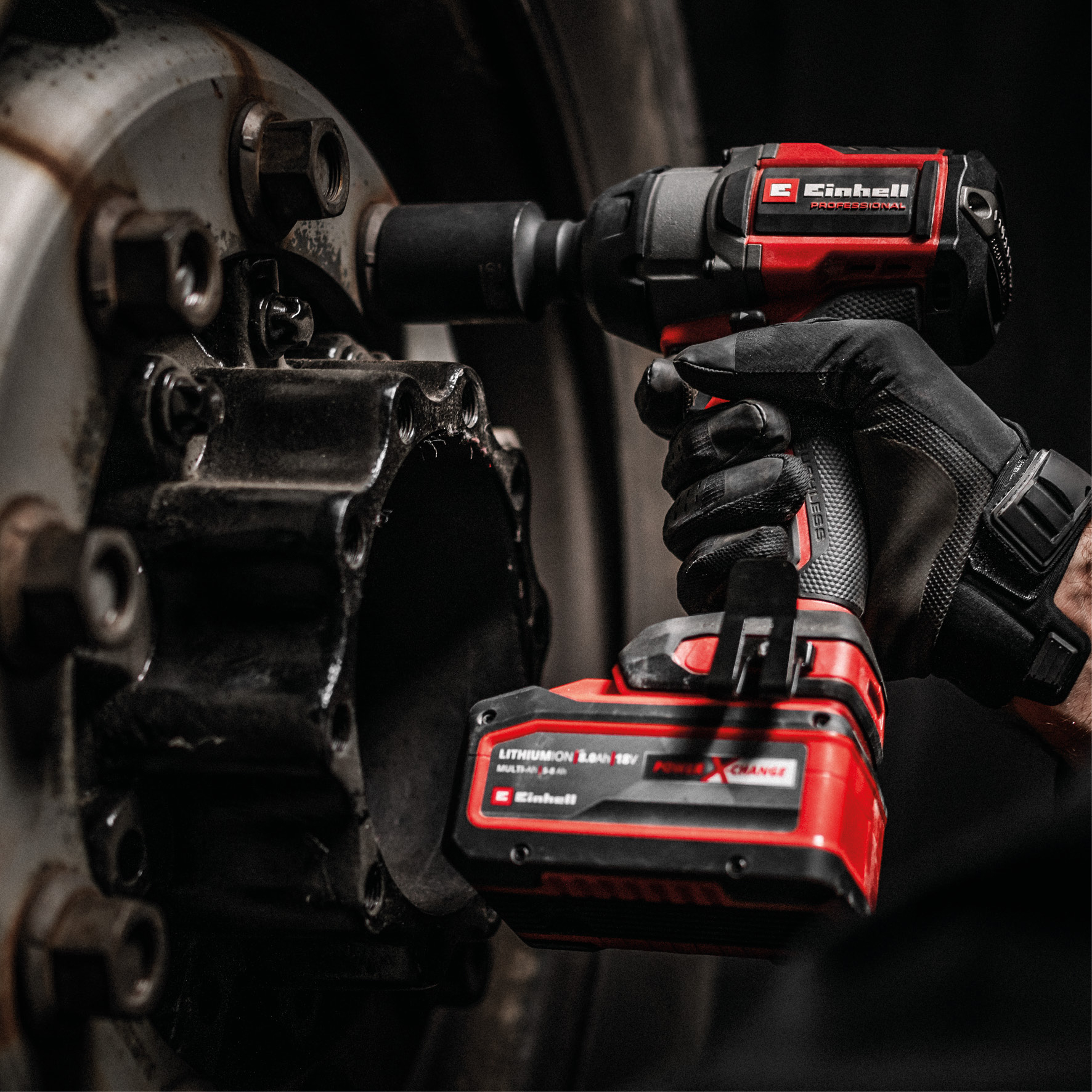 EINHELL PROFESSIONAL aku udarni odvijač TP-CW 18/750-C Li BL PXC 18V bez baterije - Slika 7