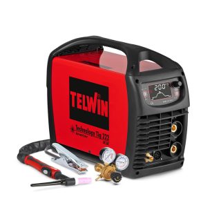 TELWIN aparat za zavarivanje TIG inverter TECHNOLOGY 222 AC/DCHF/LIFT VRD 5-200A