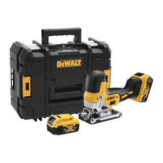 DEWALT aku ubodna pila DCS335P2-QW XR 2xAku 18V 5,0Ah kovčeg