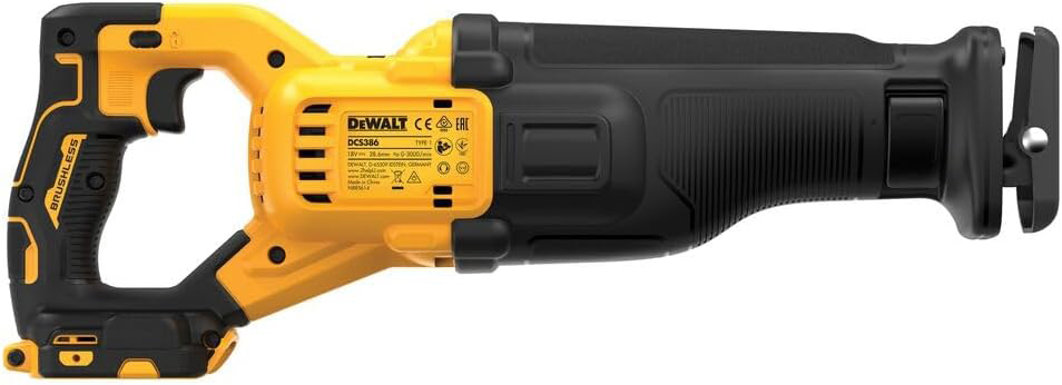 DEWALT aku sabljasta pila DCS386NT-XJ XR 18V bez baterije kovčeg - Slika 2