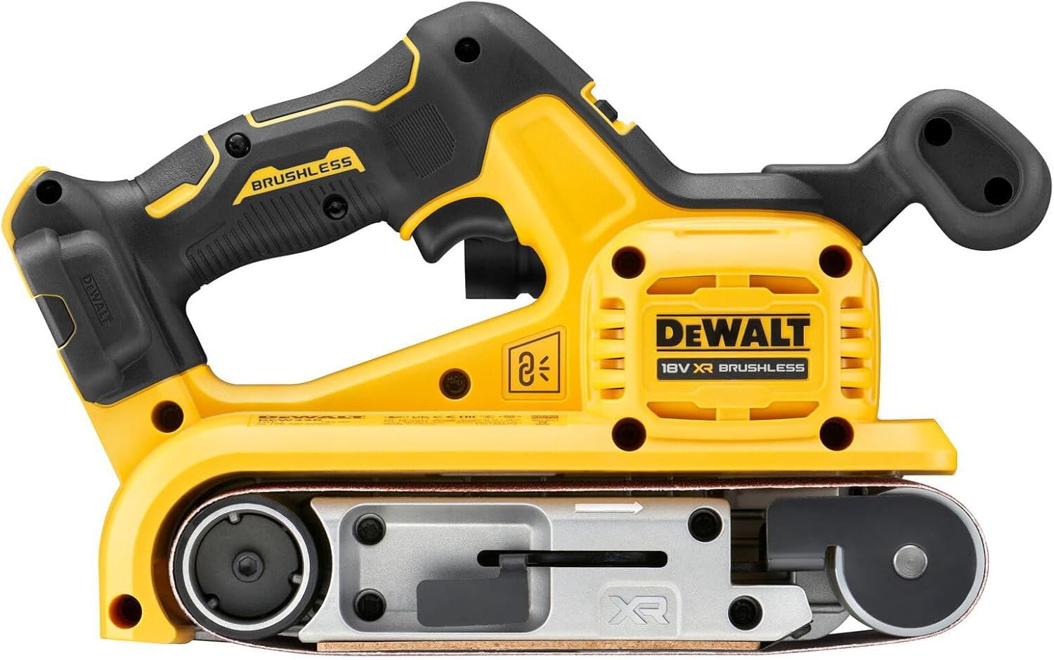 DEWALT aku tračna brusilica DCW220NT-XJ XR 18V bez baterije kovčeg - Slika 2