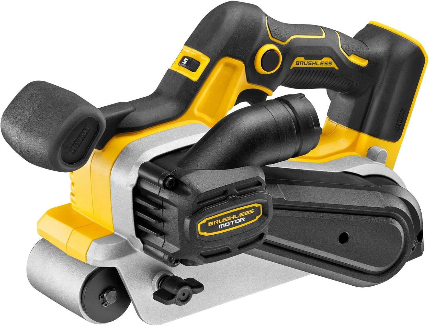 DEWALT aku tračna brusilica DCW220NT-XJ XR 18V bez baterije kovčeg - Slika 3